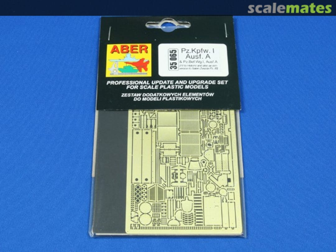 Boxart Pz.Kpfw. I, Ausf.A & Pz.Bef.Wg I, Ausf.A 35065 Aber Boxart Pz.Kpfw. I, Ausf.A & Pz.Bef.Wg I, Ausf.A 35065 Aber