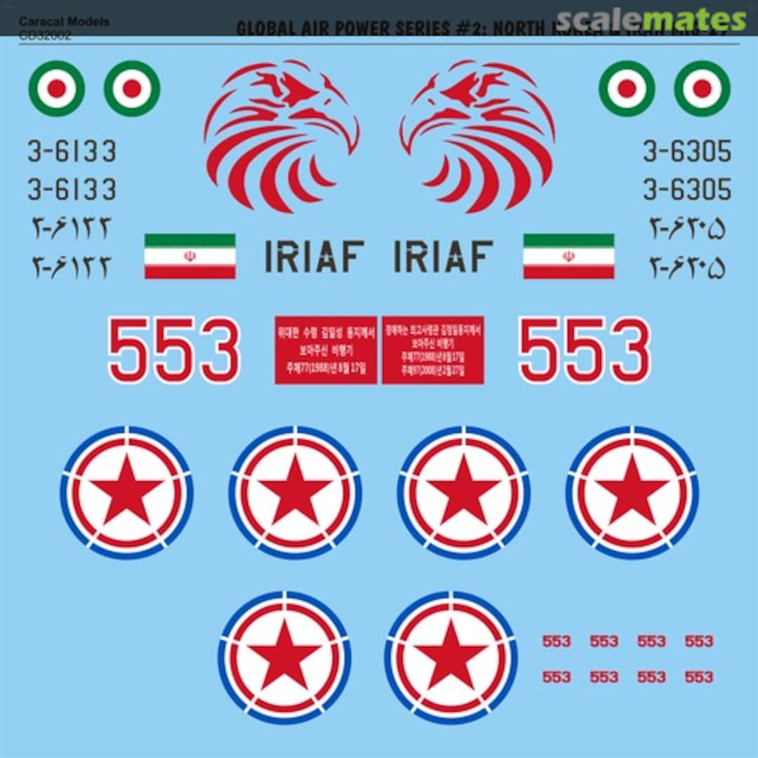 Boxart Global Air Power Series #2 CD32002 Caracal Models Boxart Global Air Power Series #2 CD32002 Caracal Models