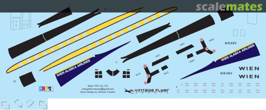 Boxart C-46 Wien (Final) VFD072-123 Vintage Flyer Decals Boxart C-46 Wien (Final) VFD072-123 Vintage Flyer Decals