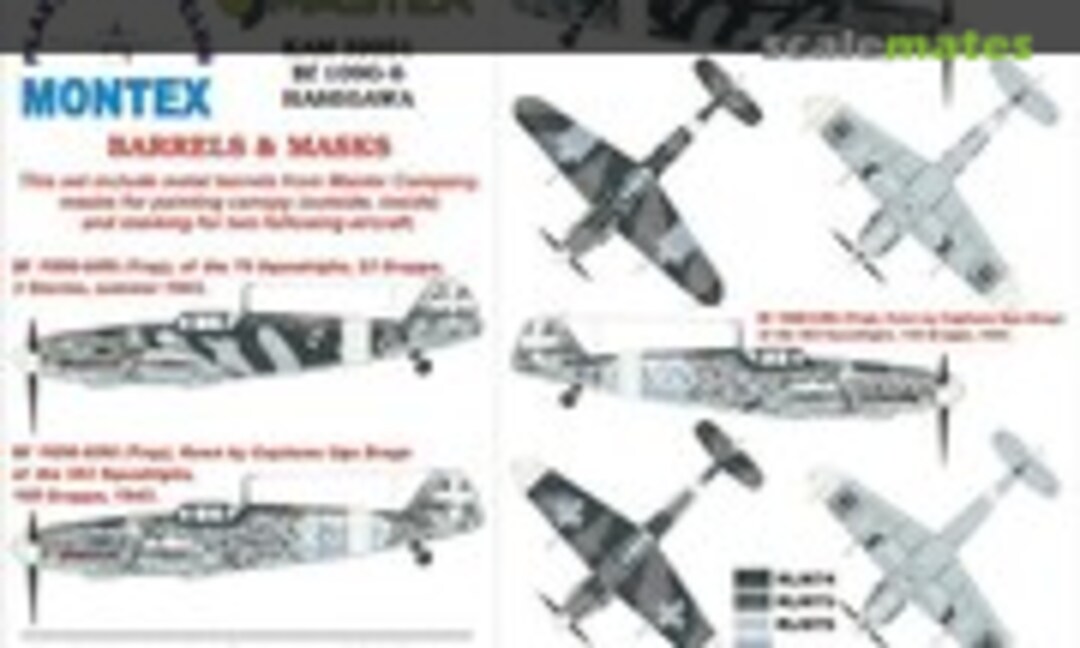 1:32 Bf 109G-6 (Italy) (Montex KAM32051) KAM32051