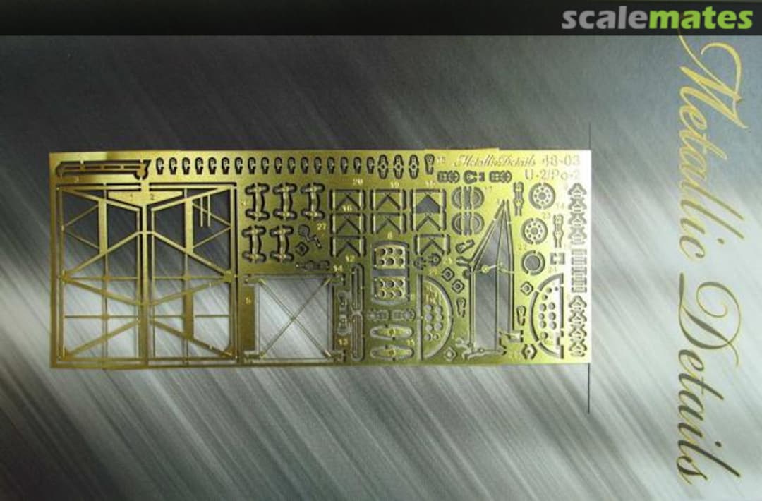 Boxart Po-2/U2 MD4803 Metallic Details Boxart Po-2/U2 MD4803 Metallic Details