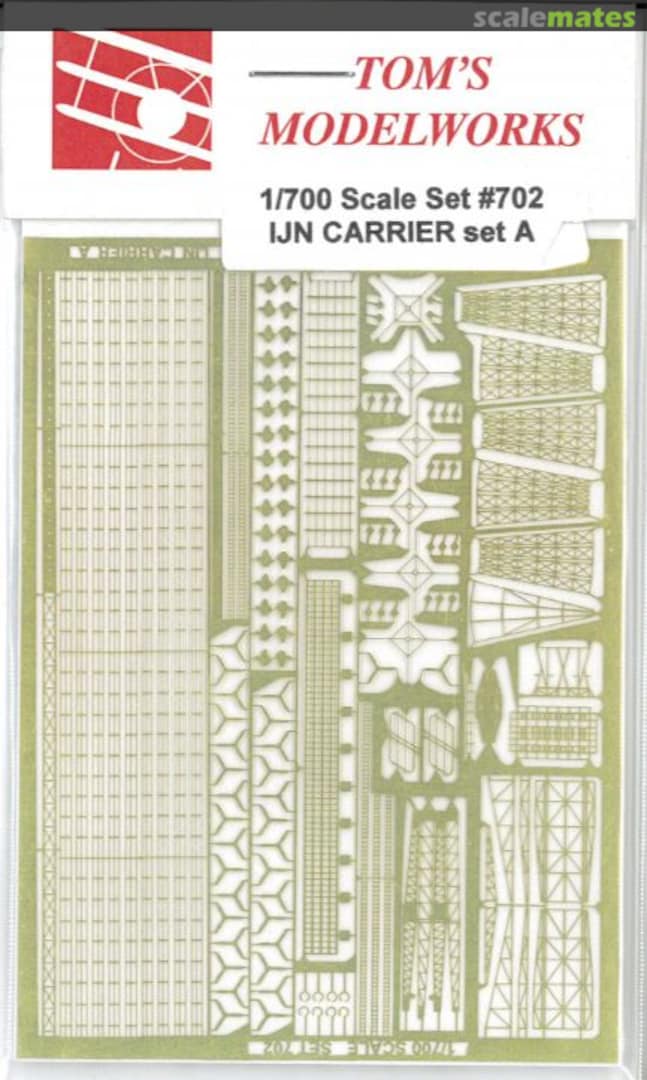 Boxart IJN CARRIER set A 702 Tom's Modelworks Boxart IJN CARRIER set A 702 Tom's Modelworks