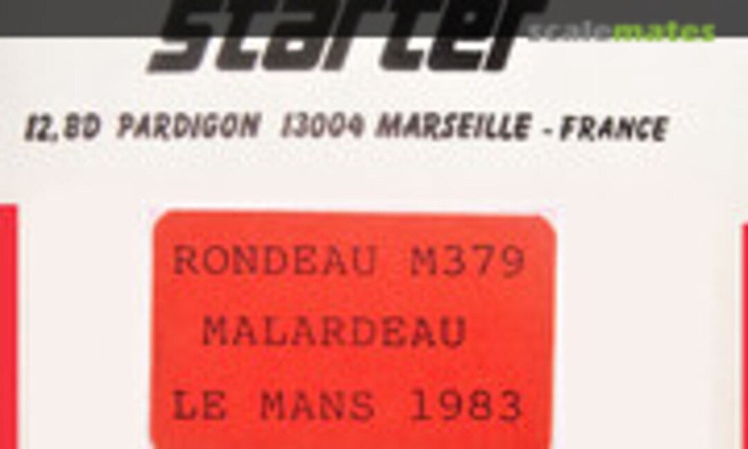 1:43 Rondeau M379 &quot;MALARDEAU&quot; (Starter ST179)
