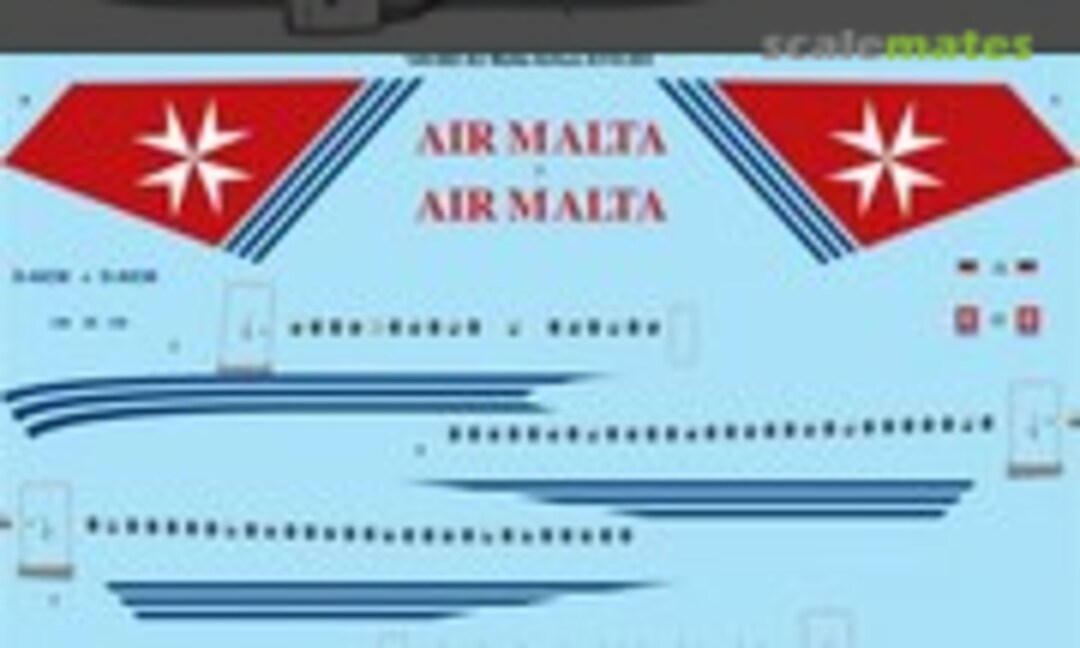 1:144 Air Malta Airbus A310-203 (26 Decals 144-682)