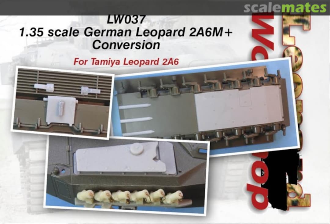 Boxart Leopard 2A6M+ Conversion LW037 Leopard Workshop Boxart Leopard 2A6M+ Conversion LW037 Leopard Workshop