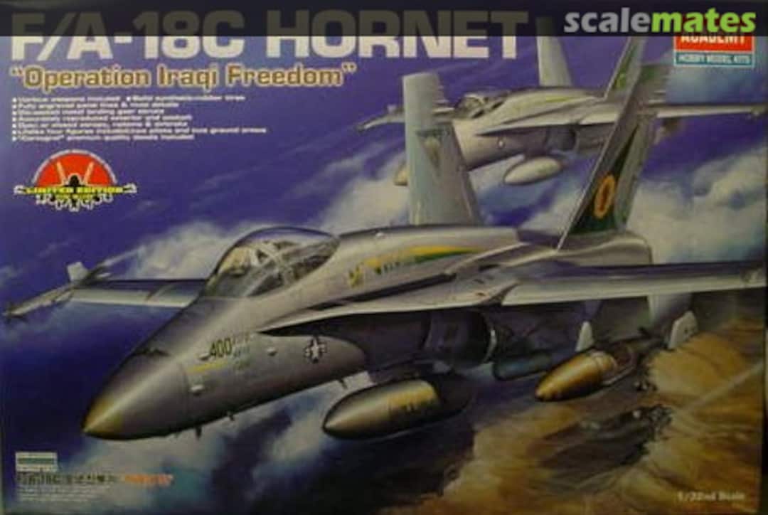 Boxart F/A-18C Hornet "Operation Iraqi Freedom" 12102 Academy Boxart F/A-18C Hornet "Operation Iraqi Freedom" 12102 Academy