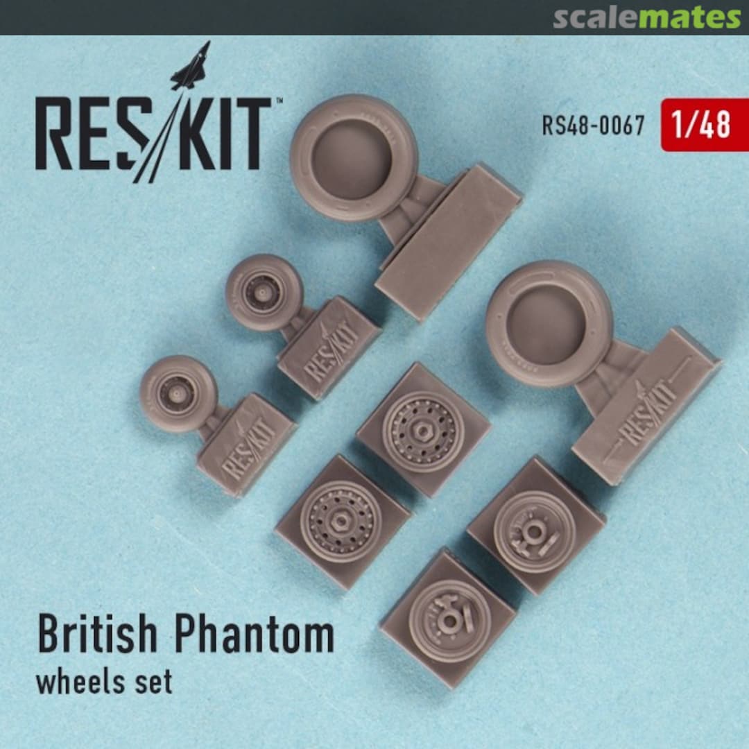 Boxart British Phantom Wheels Set RS48-0067 ResKit Boxart British Phantom Wheels Set RS48-0067 ResKit