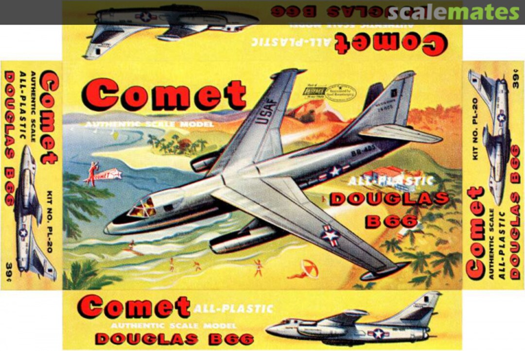 Boxart Douglas B66 PL-20 Comet Boxart Douglas B66 PL-20 Comet