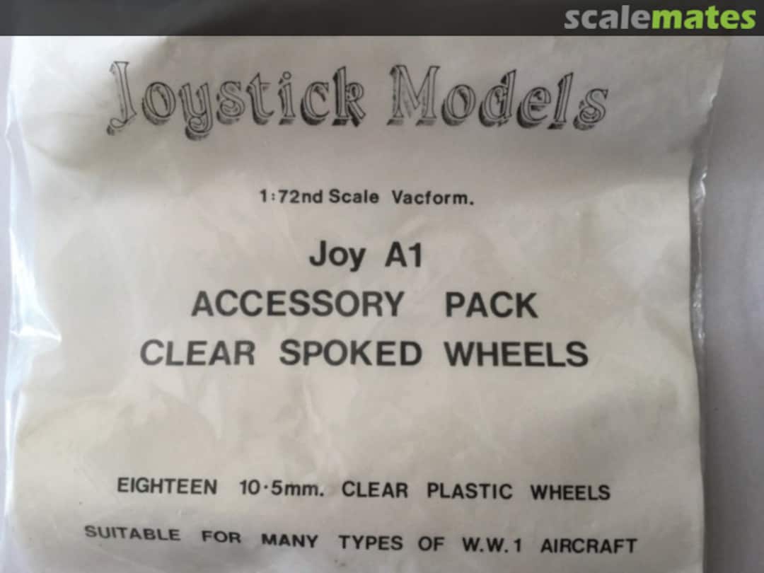 Boxart Clear Spoked Wheels Joy A1 Joystick Models