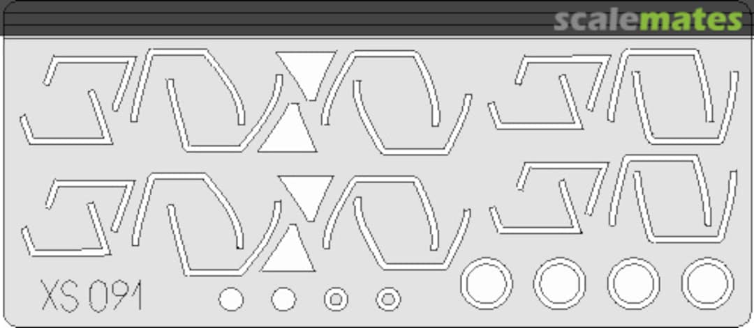 Boxart Mirage 2000C/D XS091 Eduard Boxart Mirage 2000C/D XS091 Eduard