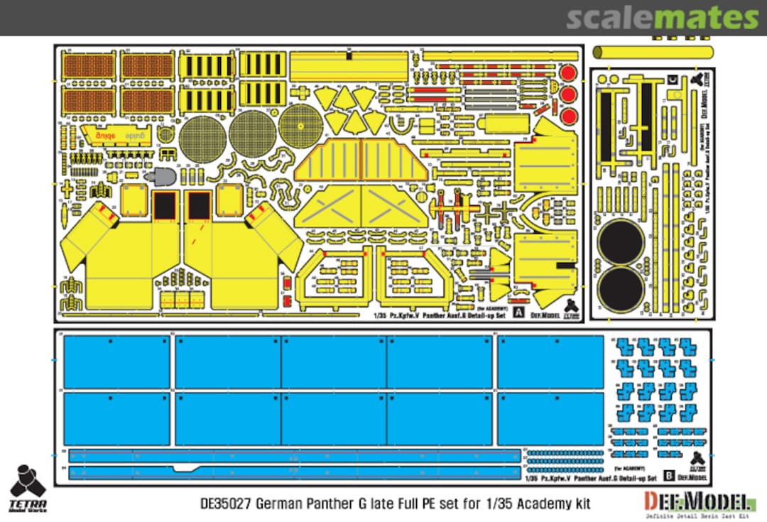 Boxart Panther G late Full PE set (for Academy kit) DE35027 Def.Model Boxart Panther G late Full PE set (for Academy kit) DE35027 Def.Model