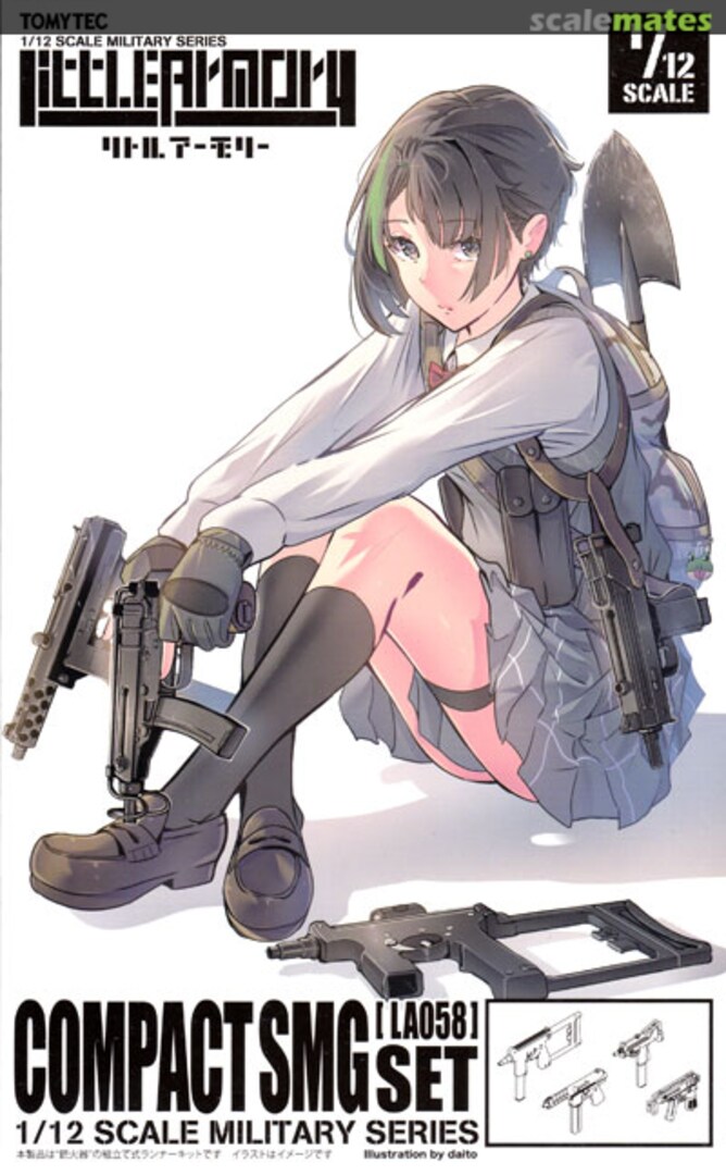 Boxart Compact SMG Set LA058 Tomytec Boxart Compact SMG Set LA058 Tomytec