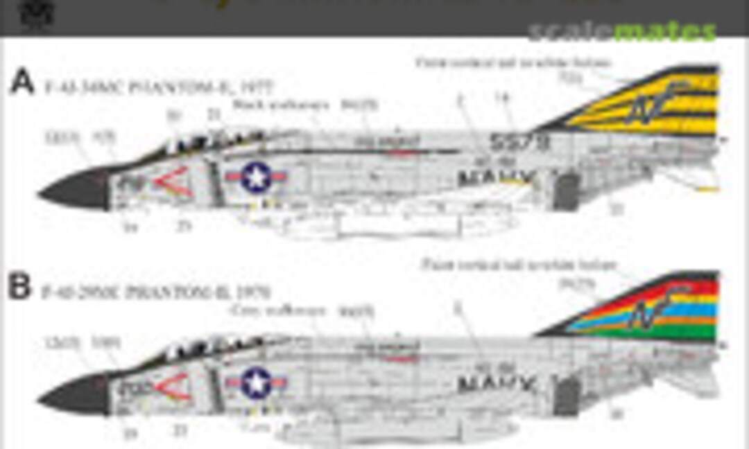 1:72 F-4J Phantom-II VF-151 (UpRise Decal UR724) UR724