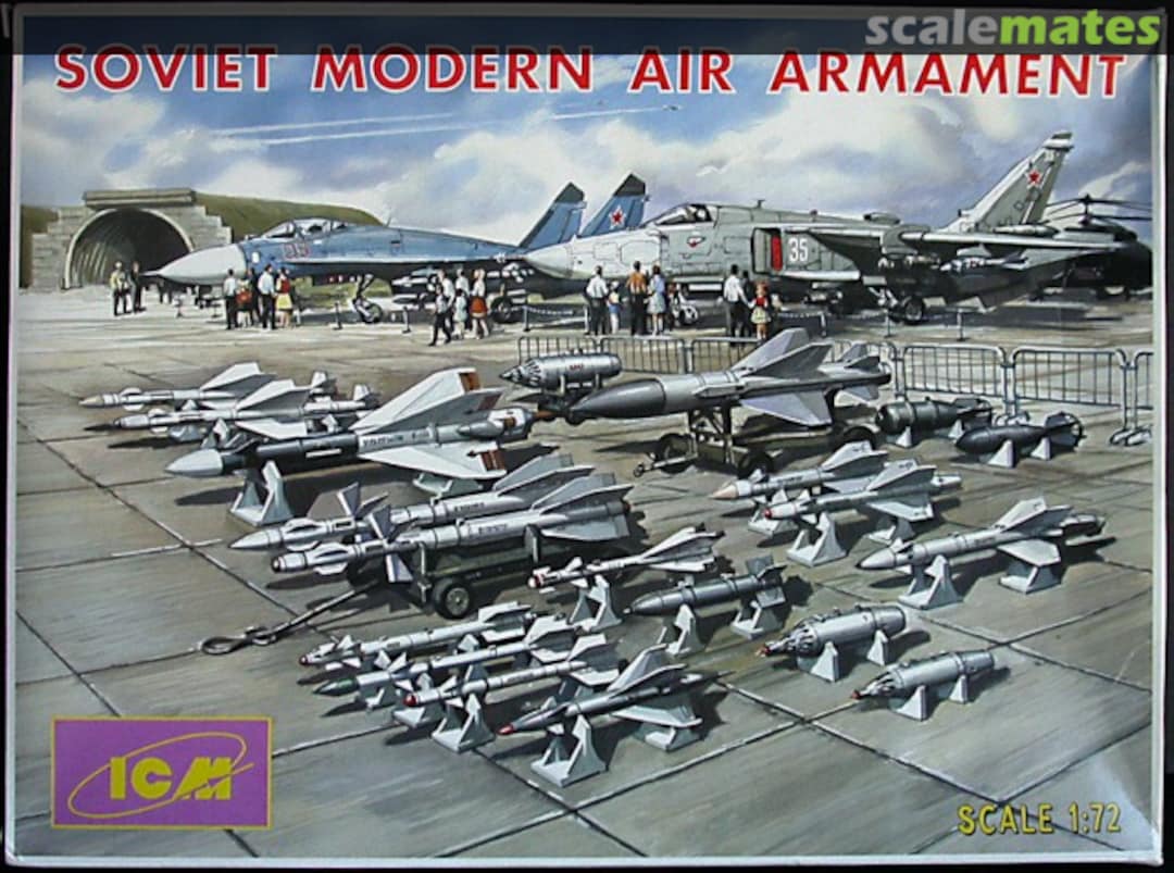 Boxart Soviet Modern Air Armament 72101 ICM Boxart Soviet Modern Air Armament 72101 ICM