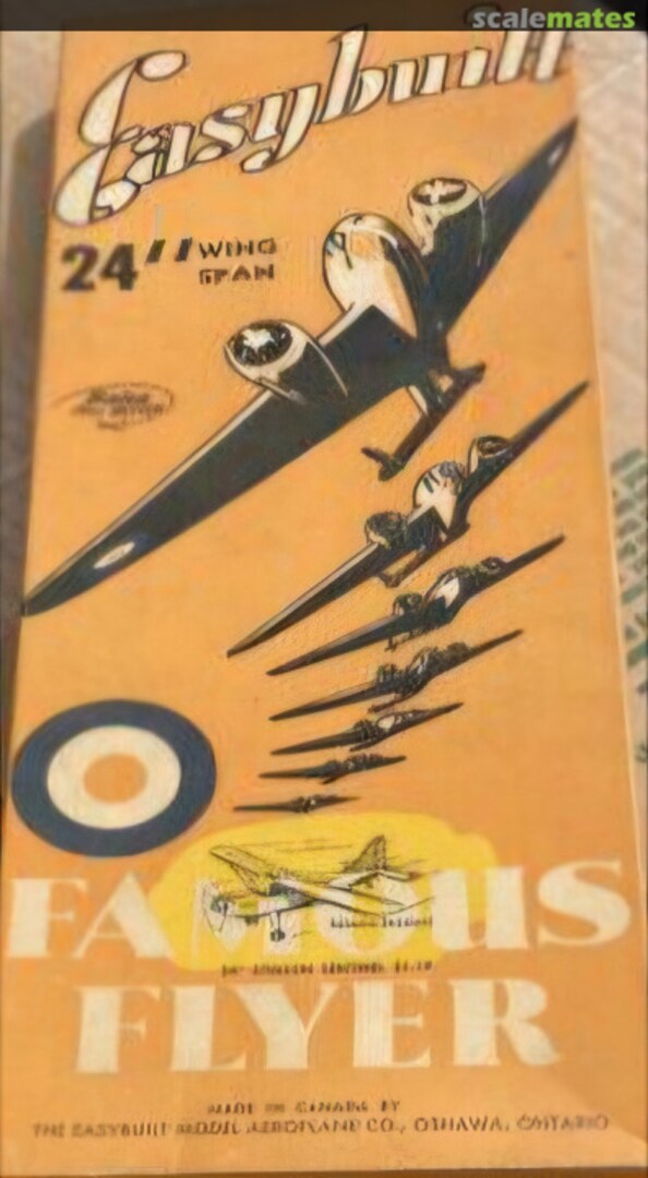 Boxart Taylorcraft Auster Easy Built Model Aeroplane Co. Boxart Taylorcraft Auster Easy Built Model Aeroplane Co.