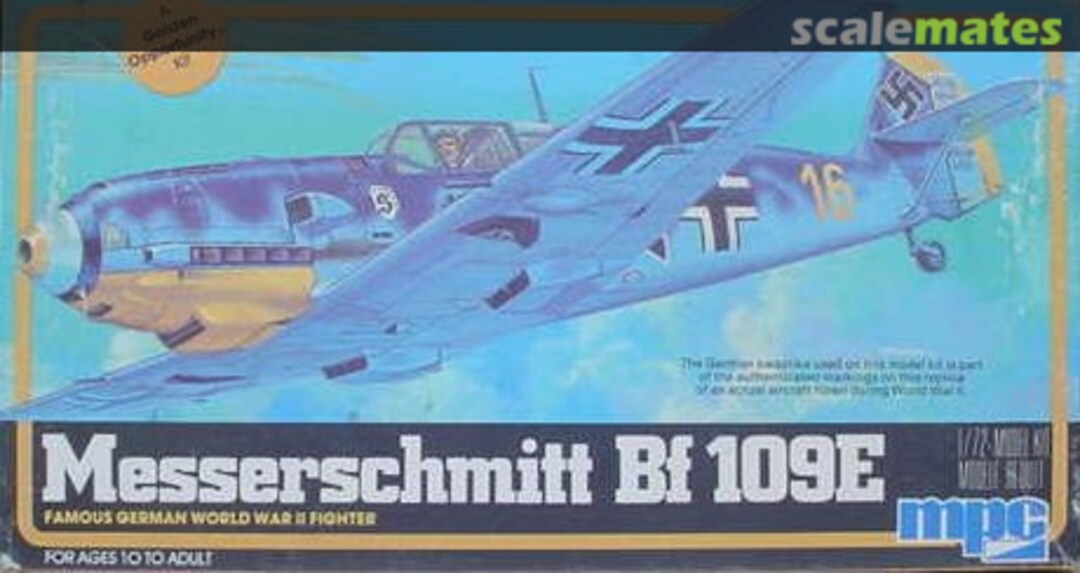 Boxart Messerschmitt Bf 109 E 4006 MPC Boxart Messerschmitt Bf 109 E 4006 MPC