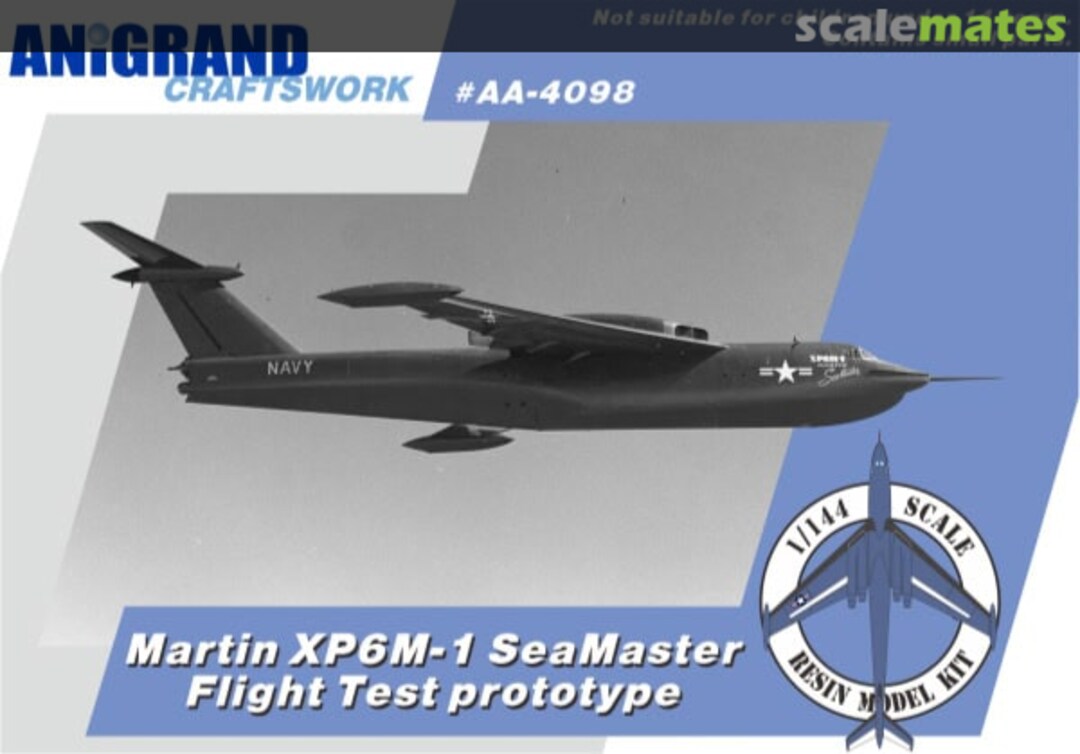 Boxart Martin XP6M-1 SeaMaster AA-4098 Anigrand Craftswork Boxart Martin XP6M-1 SeaMaster AA-4098 Anigrand Craftswork