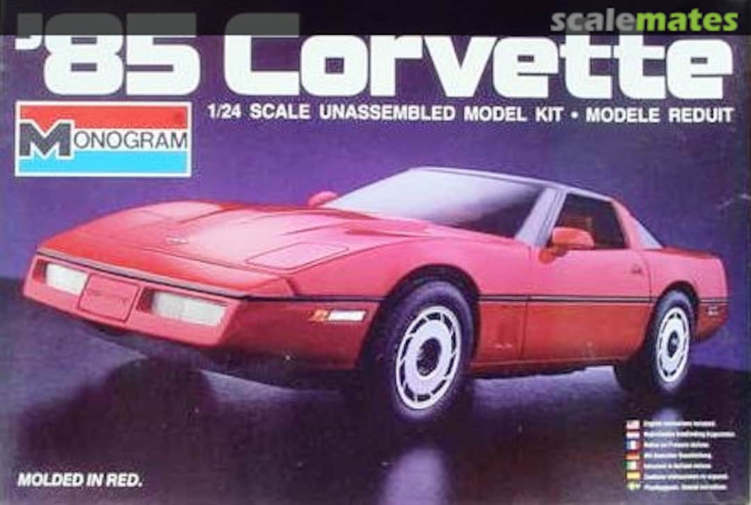 Boxart '85 Corvette 2209 Monogram Boxart '85 Corvette 2209 Monogram