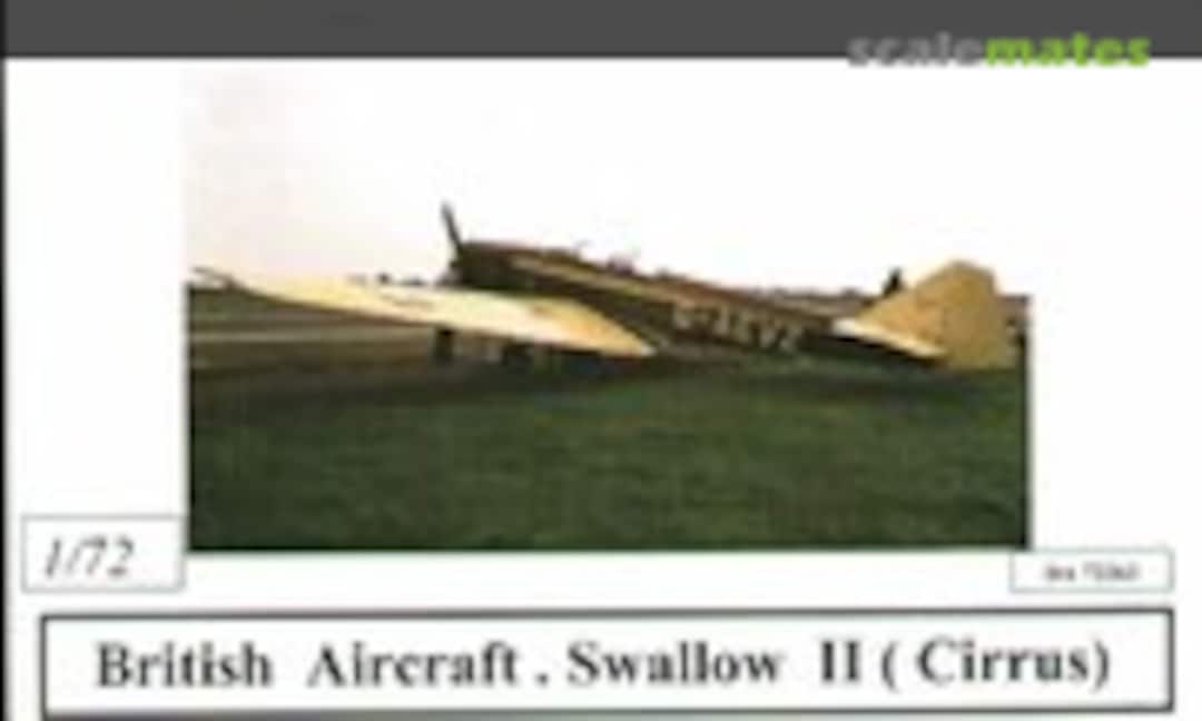 1:72 British Aircraft Swallow II (Cirrus) (Dujin DA 72263)
