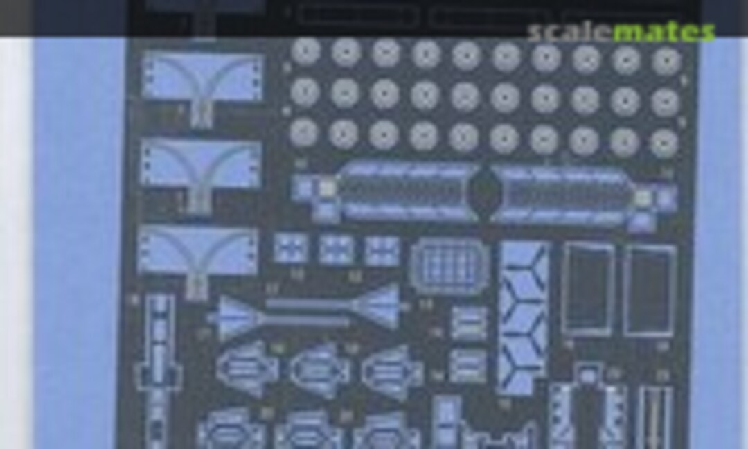 1:350 IJN Kongo 1944 Detail Up Photo-Etched Parts (Aoshima 042946) 042946