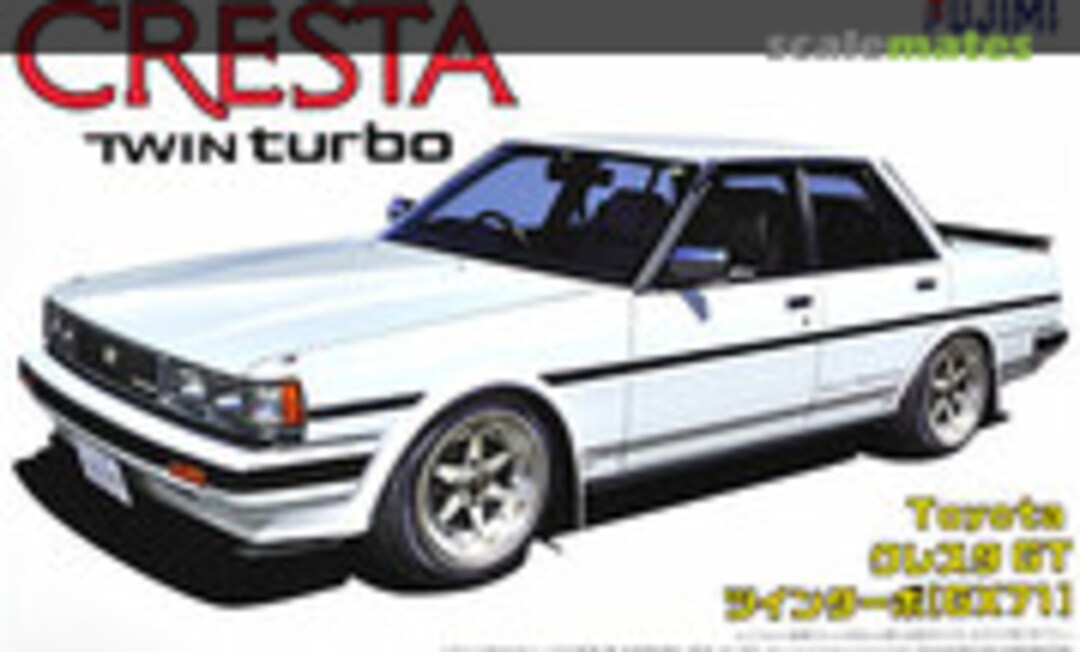1:24 Toyota Cresta GT Twin Turbo GX71 (Fujimi 03884)