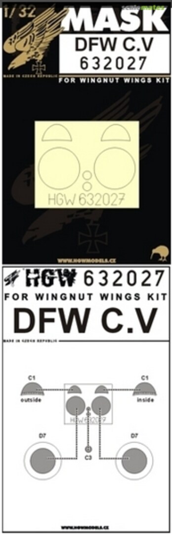 Boxart DFW C.V - Masks 632027 HGW Models Boxart DFW C.V - Masks 632027 HGW Models