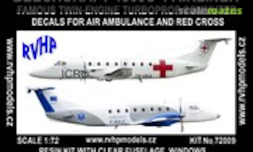 Beechcraft 1900C-1 (Ambulance, Red Cross) (RVHP 72009)