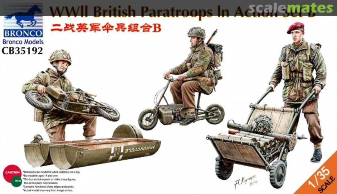 Boxart Paratroops in Action CB35192 Bronco Boxart Paratroops in Action CB35192 Bronco