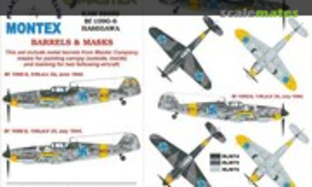 1:32 Bf 109G6 (Finland) (Montex KAM32055) KAM32055