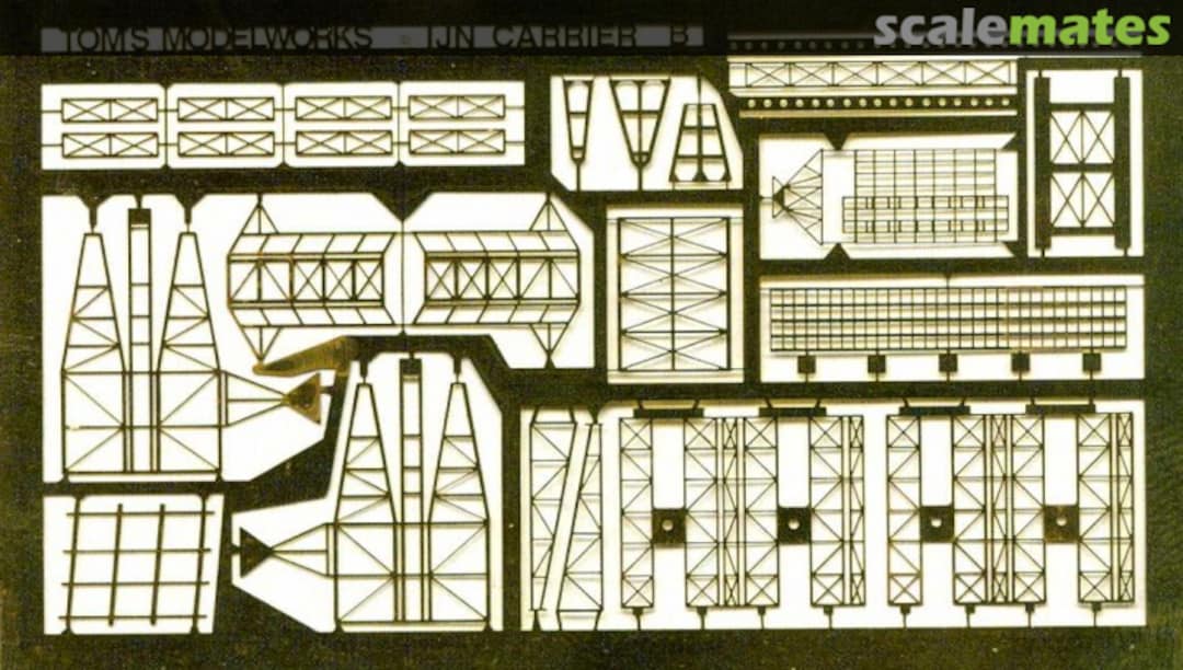 Boxart IJN Carrier Detail-up set B 703 Tom's Modelworks Boxart IJN Carrier Detail-up set B 703 Tom's Modelworks