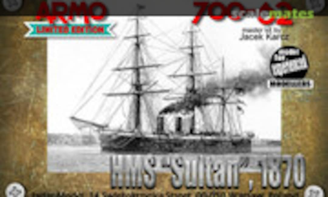 1:700 HMS "Sultan", 1870 (Armo 700-62) 700-62