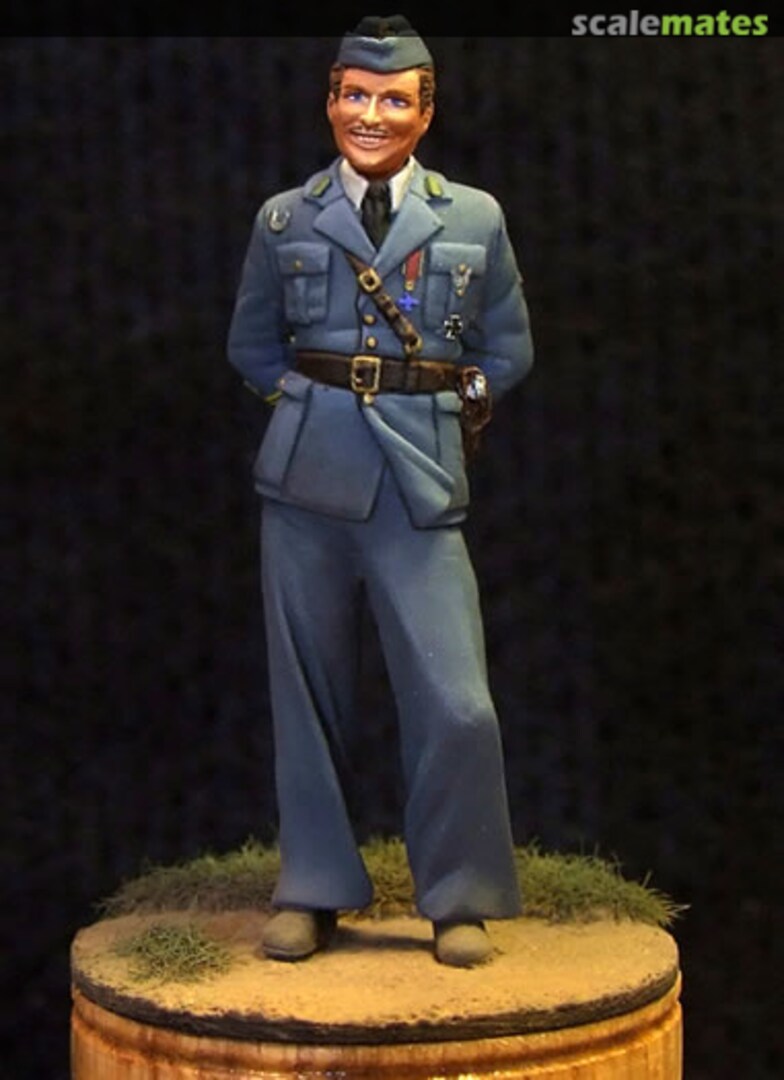 Boxart Romanian Pilot Figure Alexandru Serbanescu RB-F32001 RB Productions