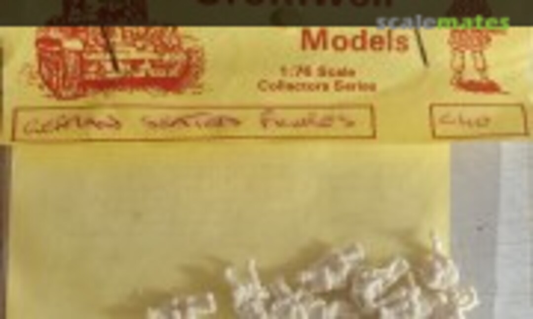 1:76 German Seated Figures (Cromwell Models G40) G40