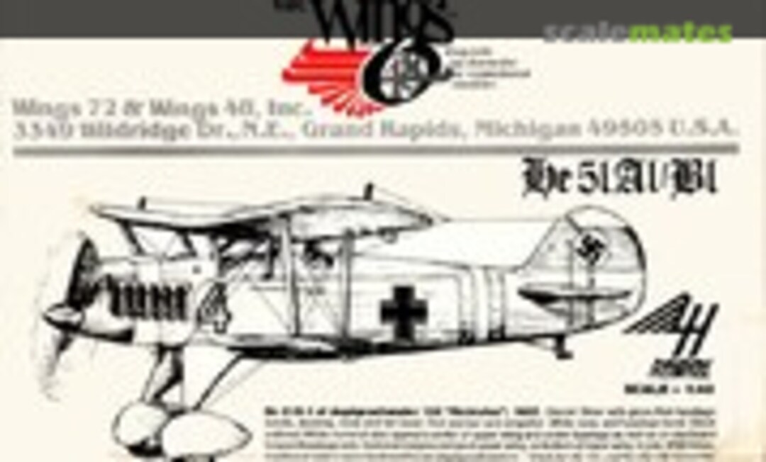 1:48 Heinkel He-51 (Vac Wings VW485)