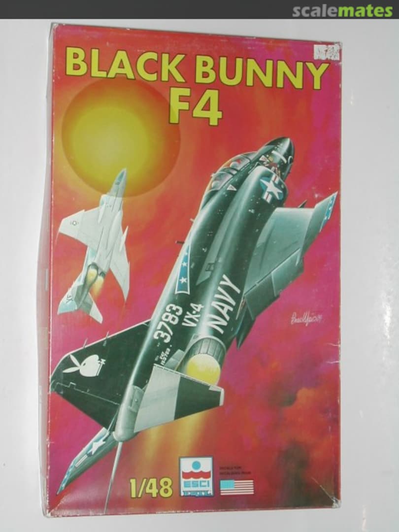 Boxart F-4 B/J Black Bunny 4092 ESCI/ERTL Boxart F-4 B/J Black Bunny 4092 ESCI/ERTL