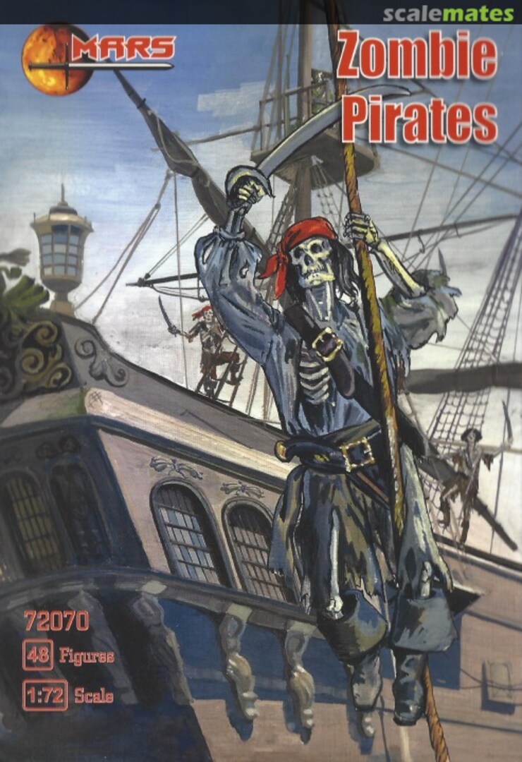 Boxart Zombie Pirates 72070 Mars Figures