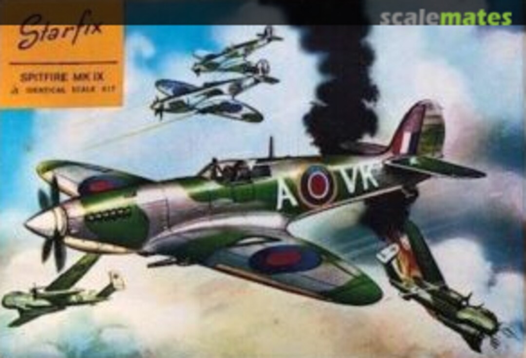 Boxart Spitfire Mk IX 113 Starfix Boxart Spitfire Mk IX 113 Starfix