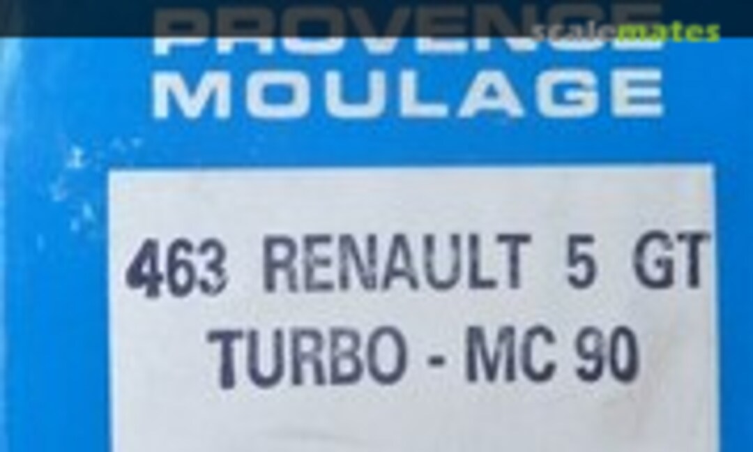 Renault 5 GT &quot;DIAC&quot; (Provence Moulage K463)