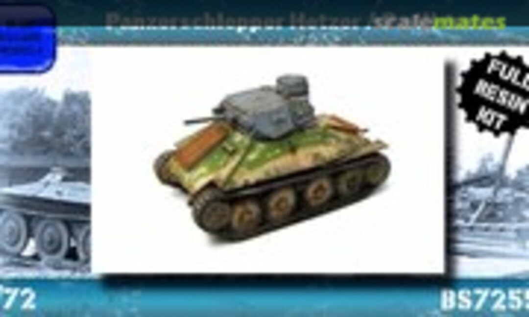 Panzerschlepper Hetzer / Pz.III Turm (Blue Square Models BS7255)