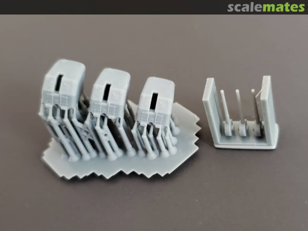 Boxart USS Long Beach CGN-9 5"/38 cal. Mounts (Turrets) 500-5in38 knuckle Model Monkey Boxart USS Long Beach CGN-9 5"/38 cal. Mounts (Turrets) 500-5in38 knuckle Model Monkey