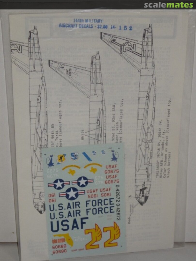 Boxart Boeing B-52 Stratofortress 14-152 Microscale Boxart Boeing B-52 Stratofortress 14-152 Microscale
