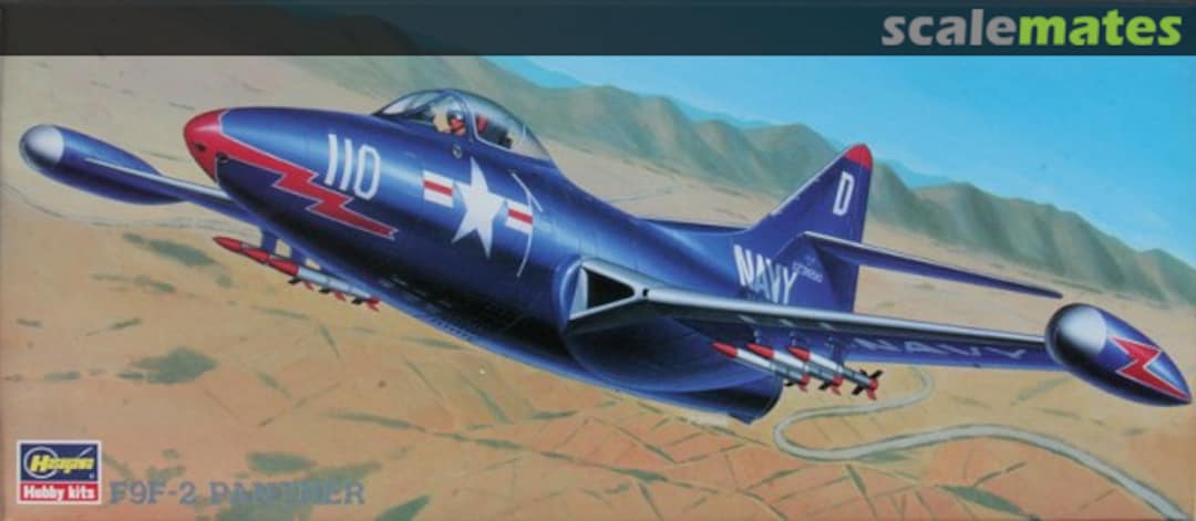 Boxart F9F-2 Panther 02618 Hasegawa Boxart F9F-2 Panther 02618 Hasegawa