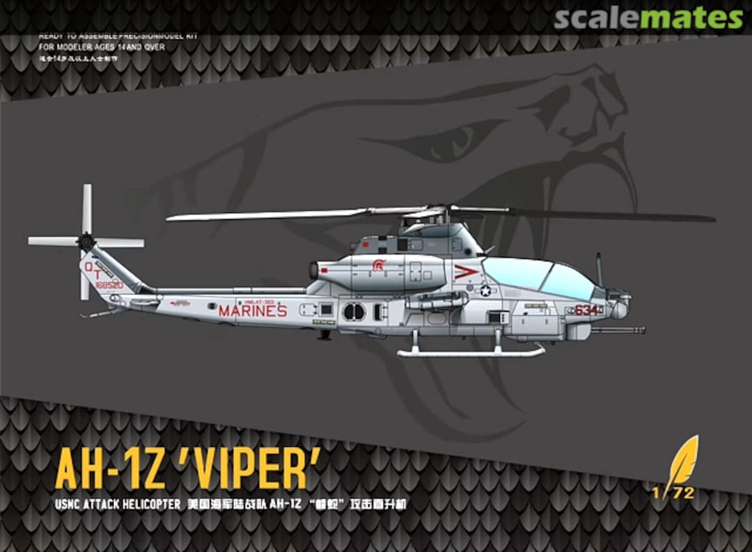 Boxart AH-1Z 'Viper' DM 720012 DreamModel Boxart AH-1Z 'Viper' DM 720012 DreamModel