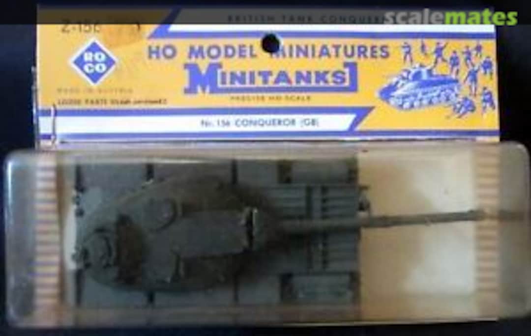 Boxart Conqueror Z-156 Roco Minitanks Boxart Conqueror Z-156 Roco Minitanks