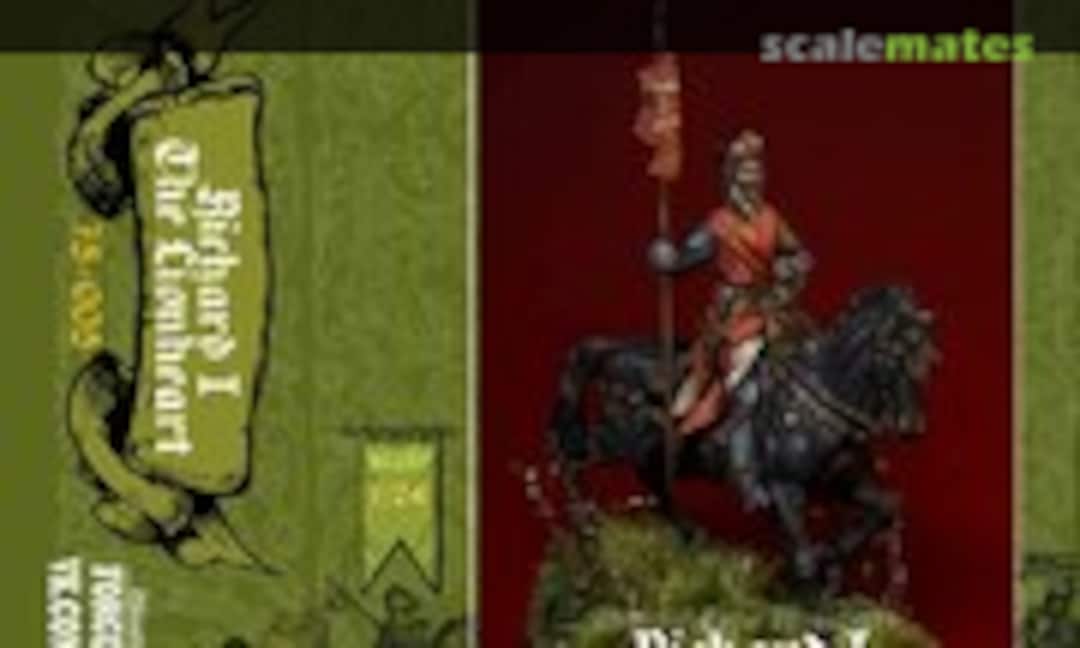 75mm Richard I (Medieval Forge Miniatures E-75-005) E-75-005