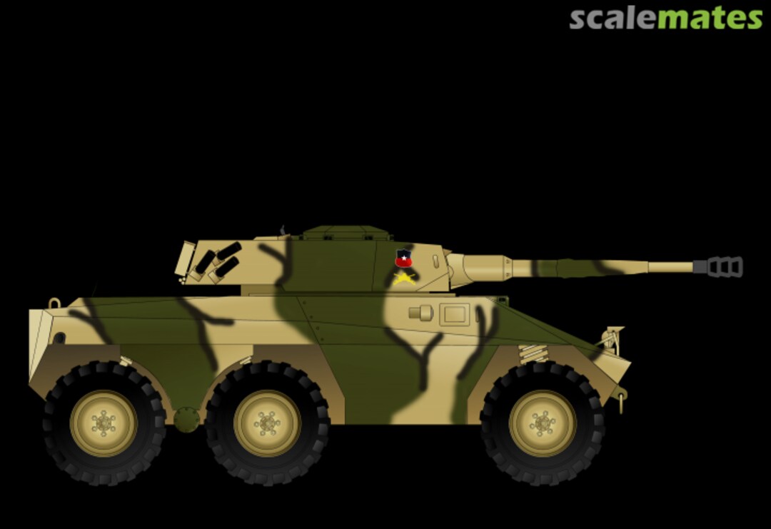 Boxart EE-9 Cascavel 01 Scale 3D CL Boxart EE-9 Cascavel 01 Scale 3D CL