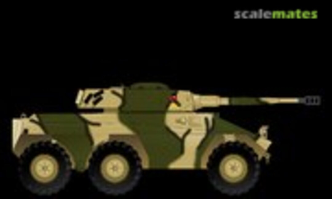 1:35 EE-9 Cascavel (Scale 3D CL 01) 01
