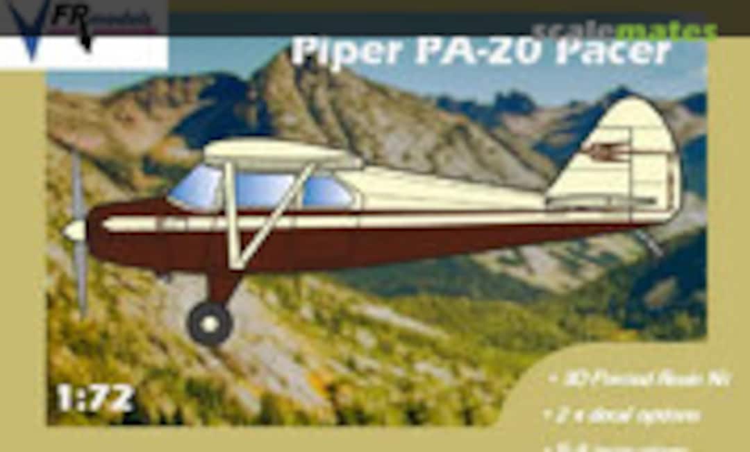 1:72 Piper PA-20 Pacer (VFR models VFR7201950) VFR7201950