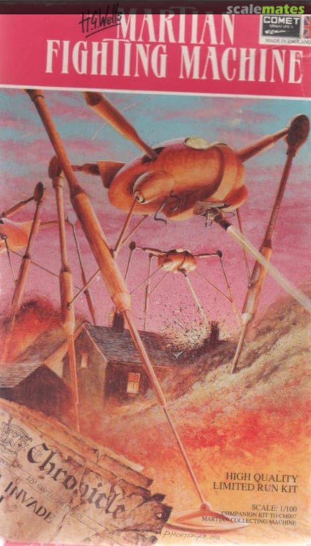 Boxart Martian Fighting Machine CM005 Comet Miniatures