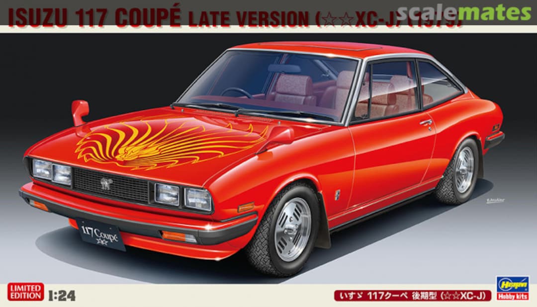 Boxart Isuzu 117 Coupe Late Version 20628 Hasegawa Boxart Isuzu 117 Coupe Late Version 20628 Hasegawa